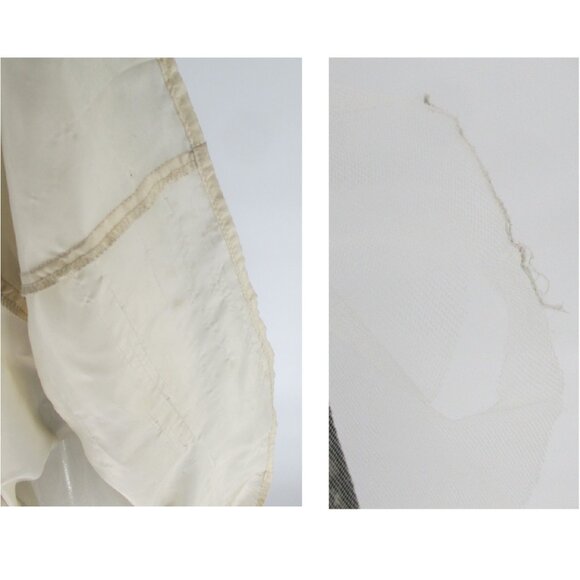 Vintage 90s Lace Maxi Dress Gown Jump XXS - Picture 14 of 14